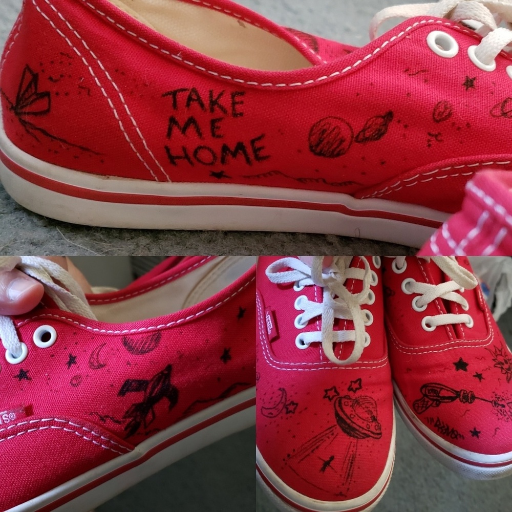 Custom Vintsge Tattooed Van's